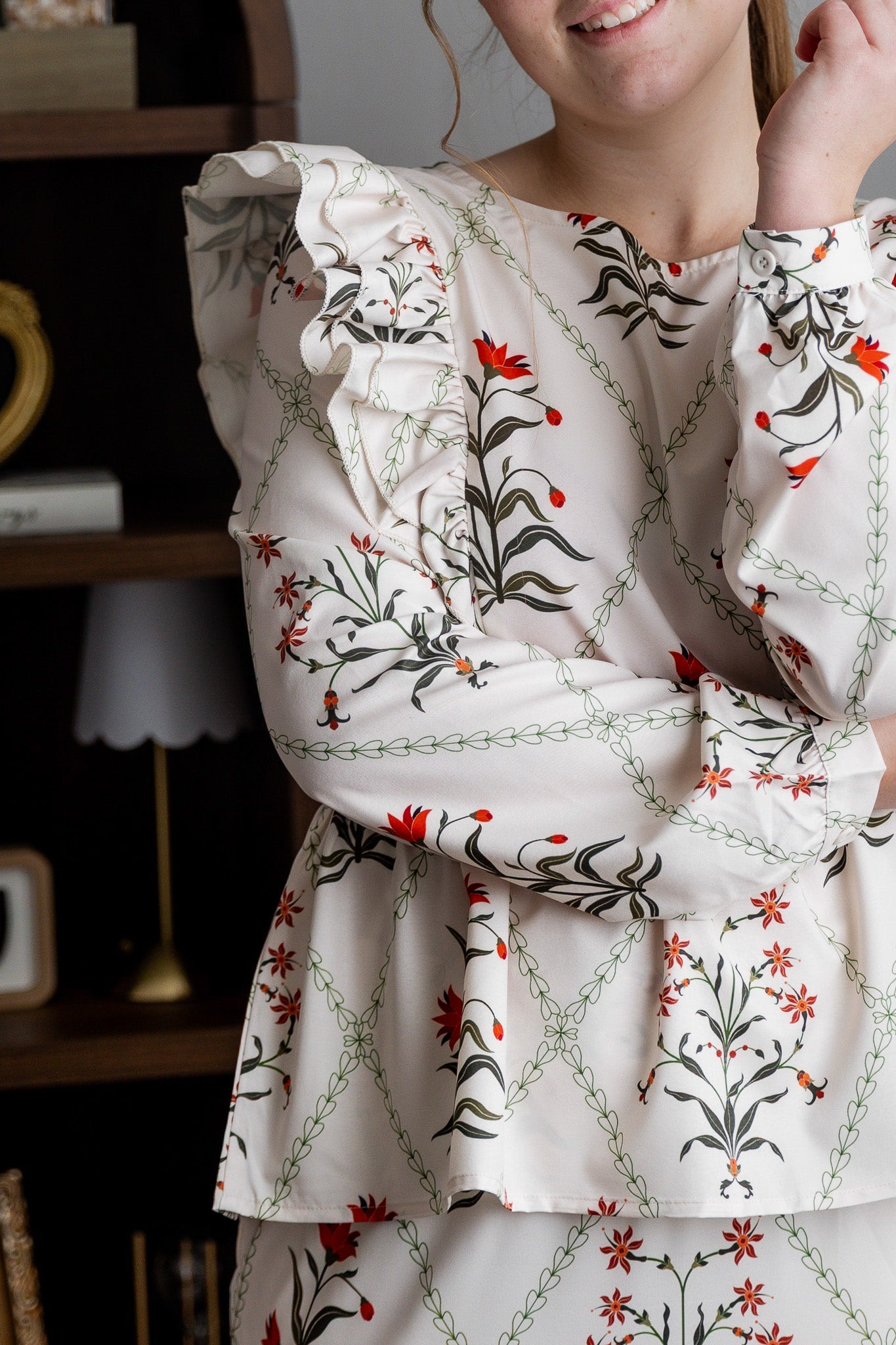 The Rae Top in a Floral print