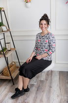 essential layering tee in prints, modest women's base layer by Nuggles®