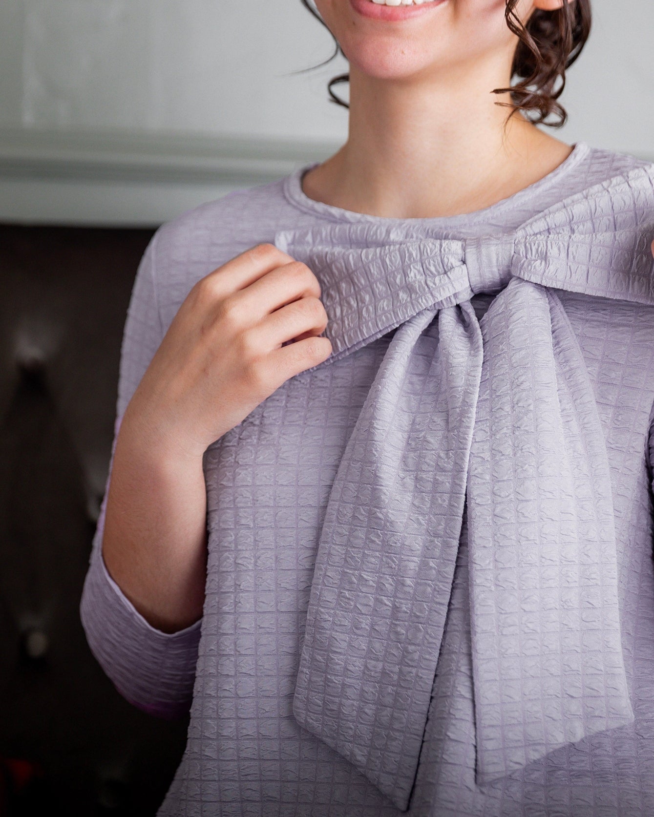 Eleanor Top in Lilac - Final Sale nuggles-clothing