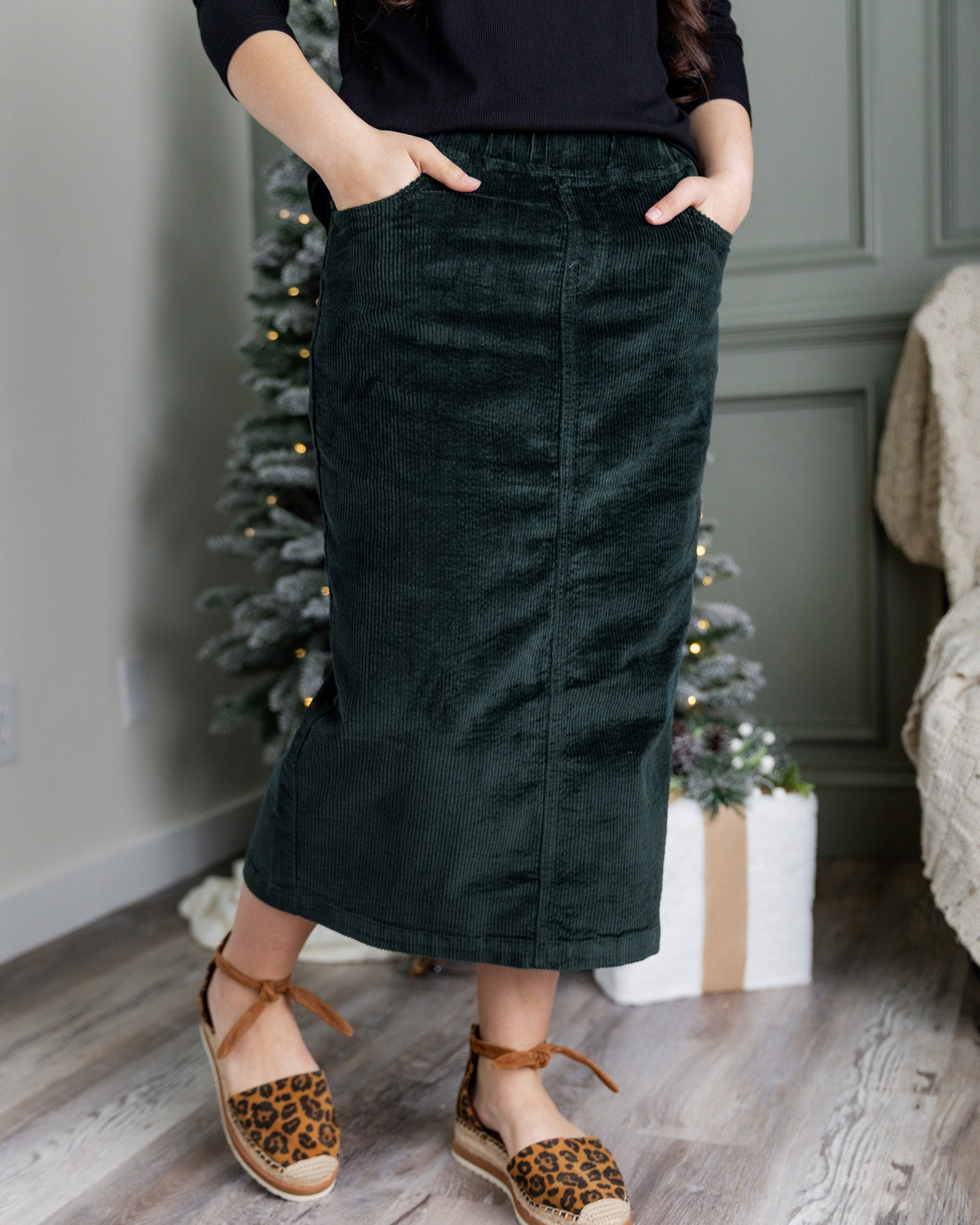 31" Corduroy Skirt - Final Sale nuggles-clothing