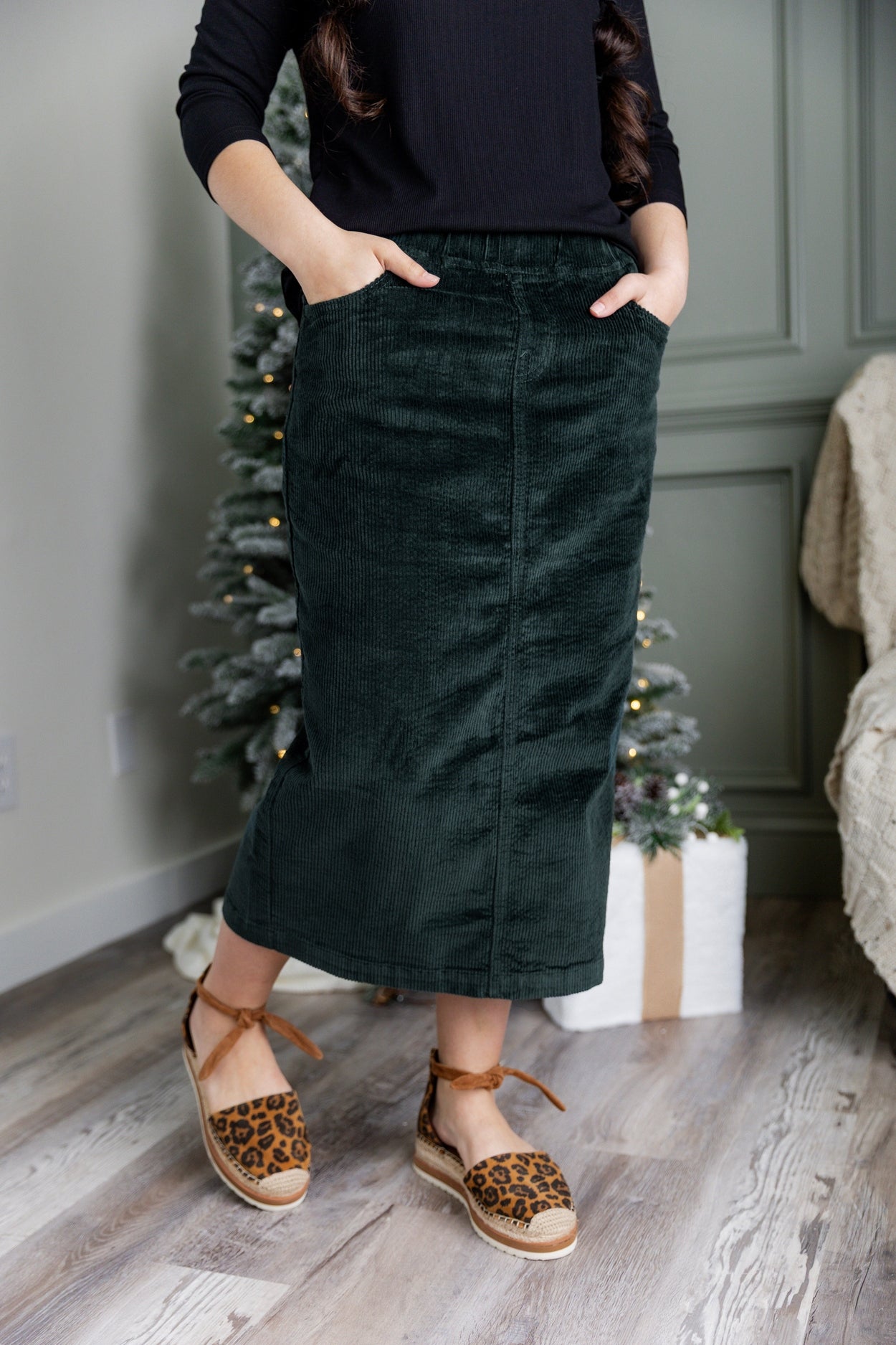 31" Corduroy Skirt - Final Sale nuggles-clothing