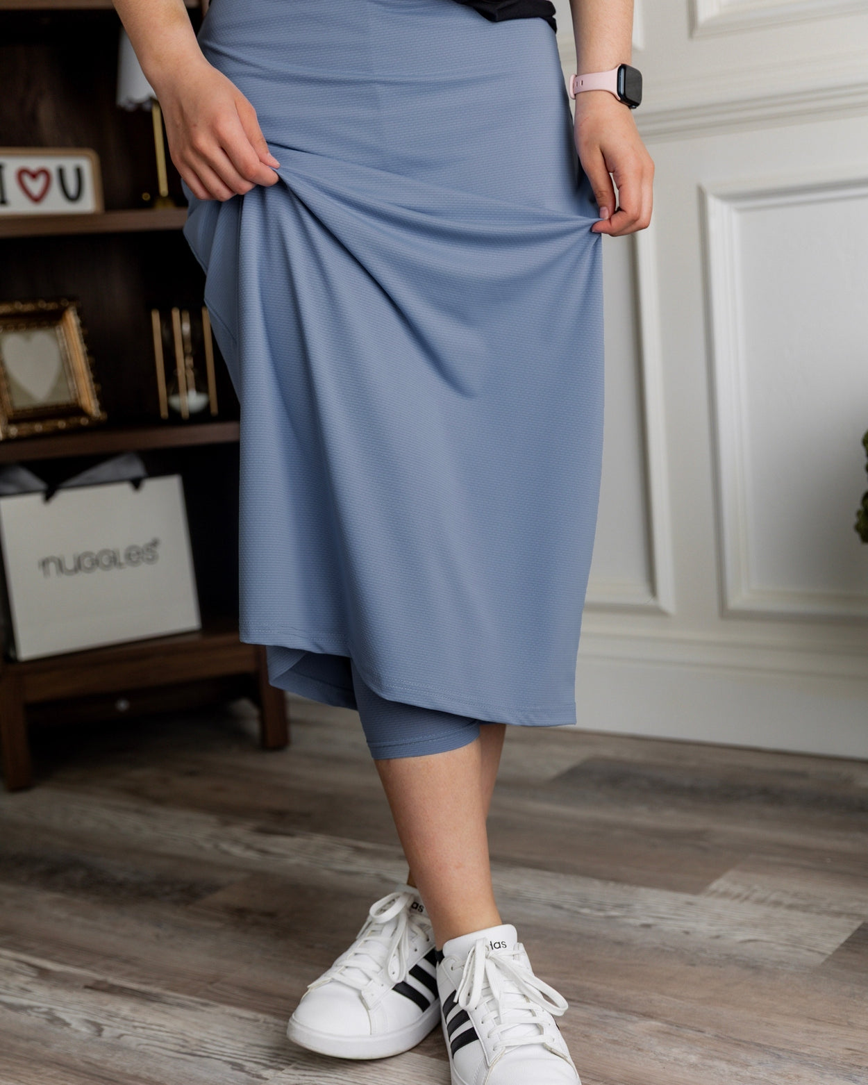 31" All-Sport Skirt in Baby Blue nuggles-clothing