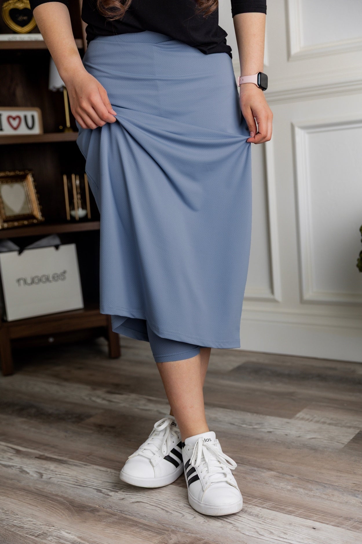 31" All-Sport Skirt in Baby Blue nuggles-clothing