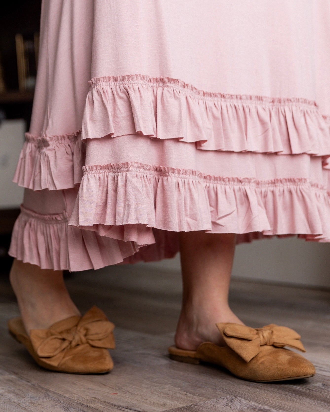 Callie Skirt in Baby Pink - Final Sale nuggles-clothing