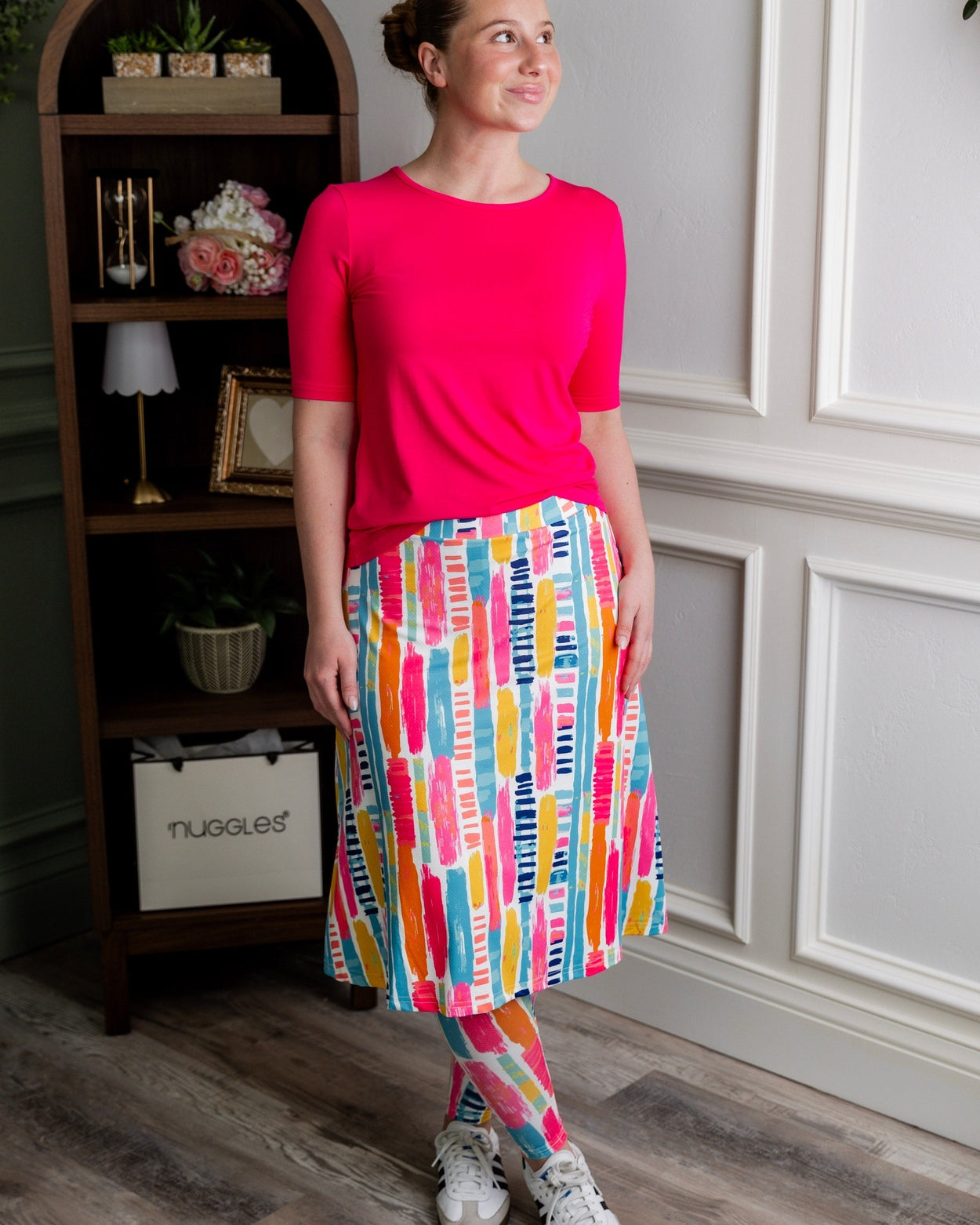 Tilly Sport Skirt in Color Splash nuggles-clothing