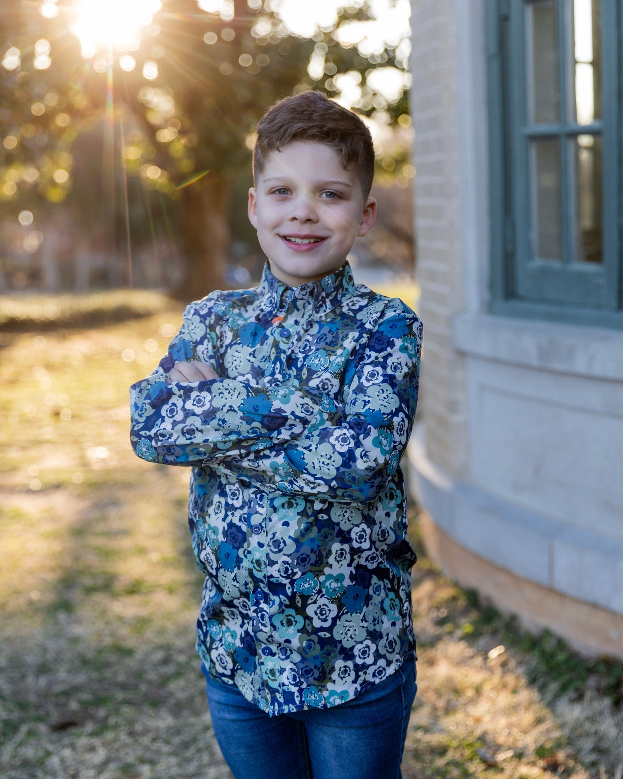 Boys' Button Down Shirt - Final Sale nuggles-clothing