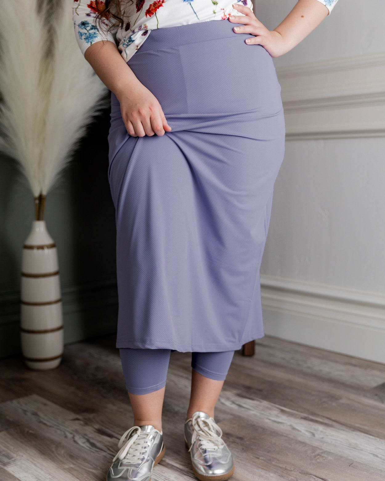 31" All-Sport Skirt in Pastel Purple nuggles-clothing