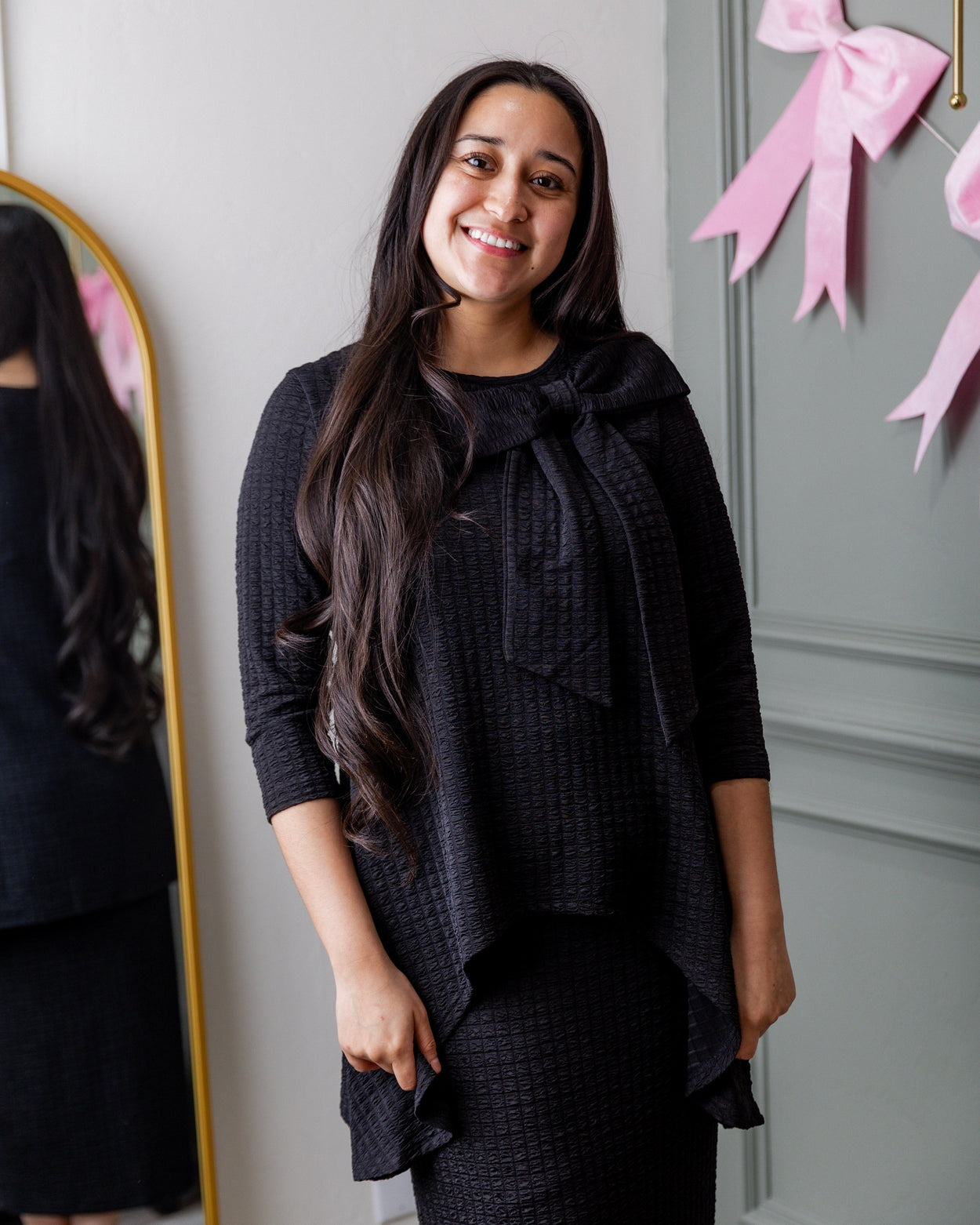 Eleanor Top in Black - Final Sale nuggles-clothing