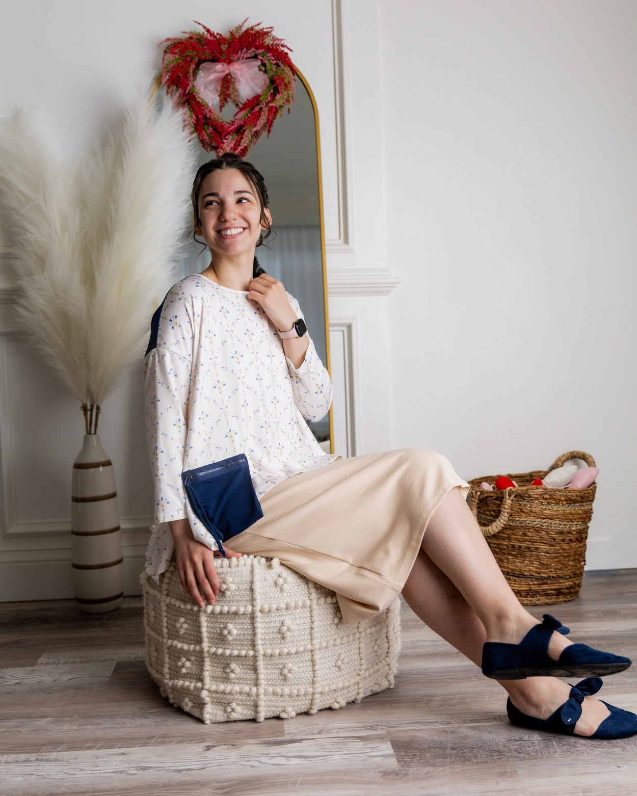 Keegan Top in Dewdrop Ivory - Final Sale nuggles-clothing