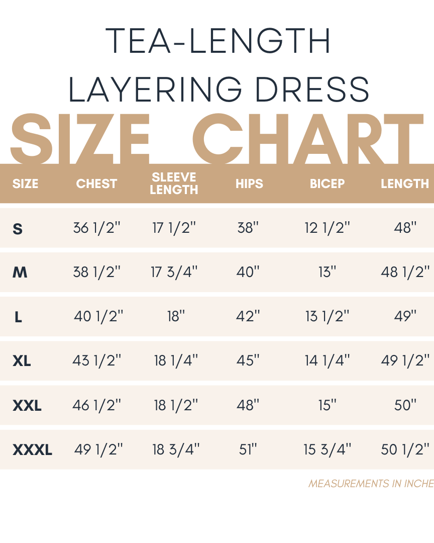 Tea-Length Layering Dress in Light Navy nuggles-clothing