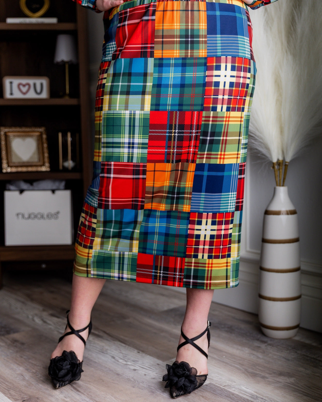 31" Lightweight Lined Pencil Skirt - Final Sale nuggles-clothing