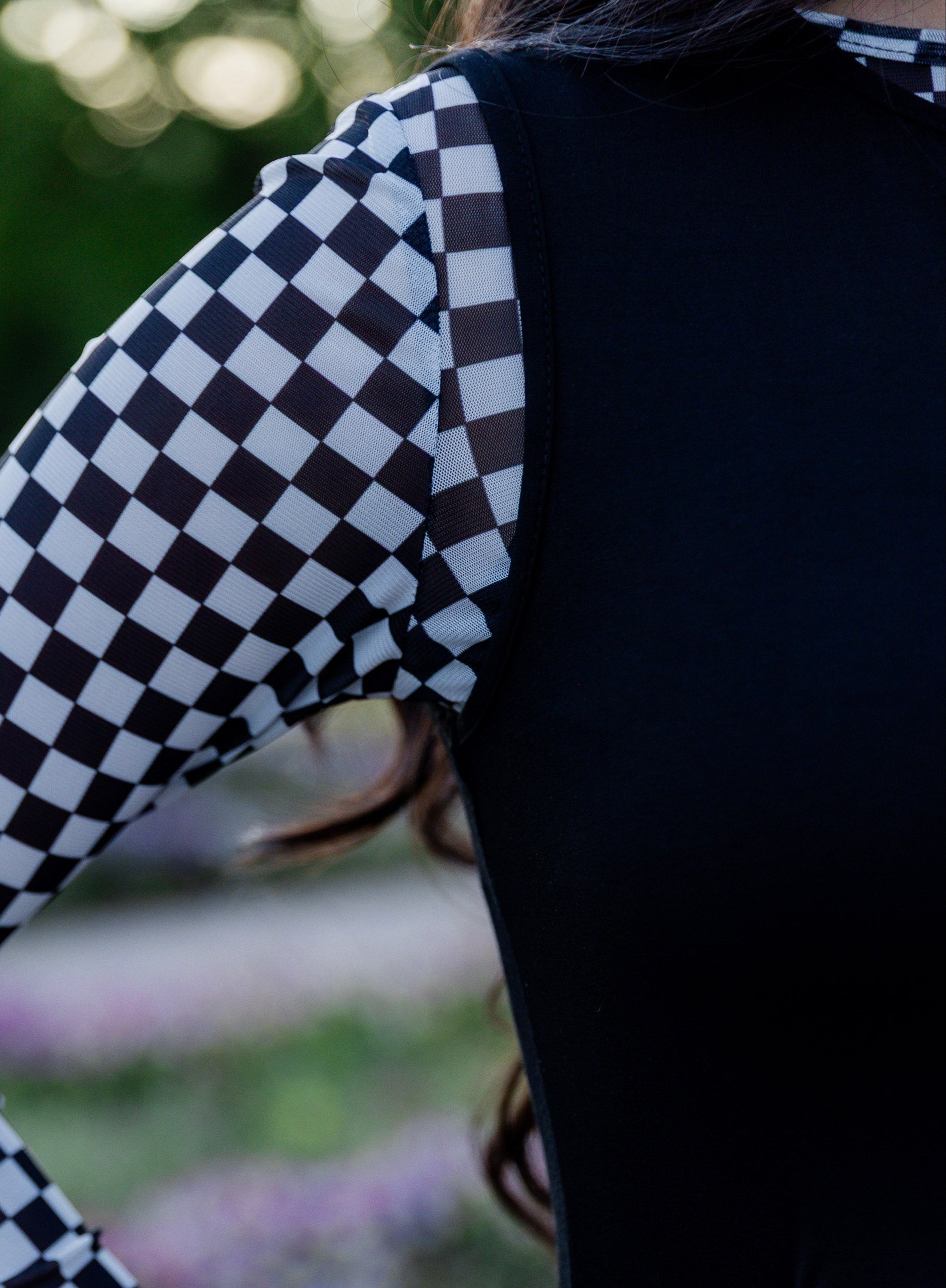 Nuggles® modest layering dress solid colors