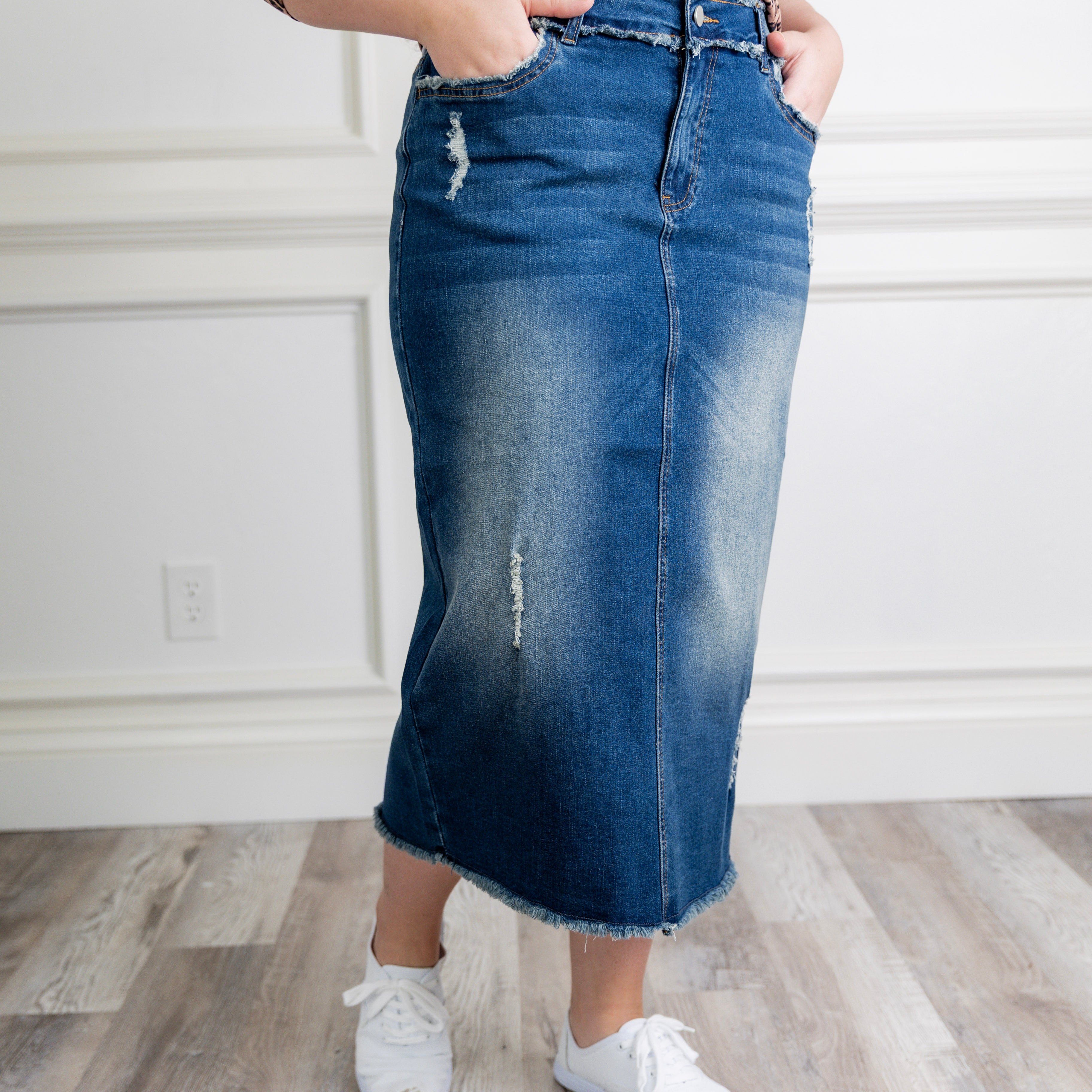 31" Denim Skirt