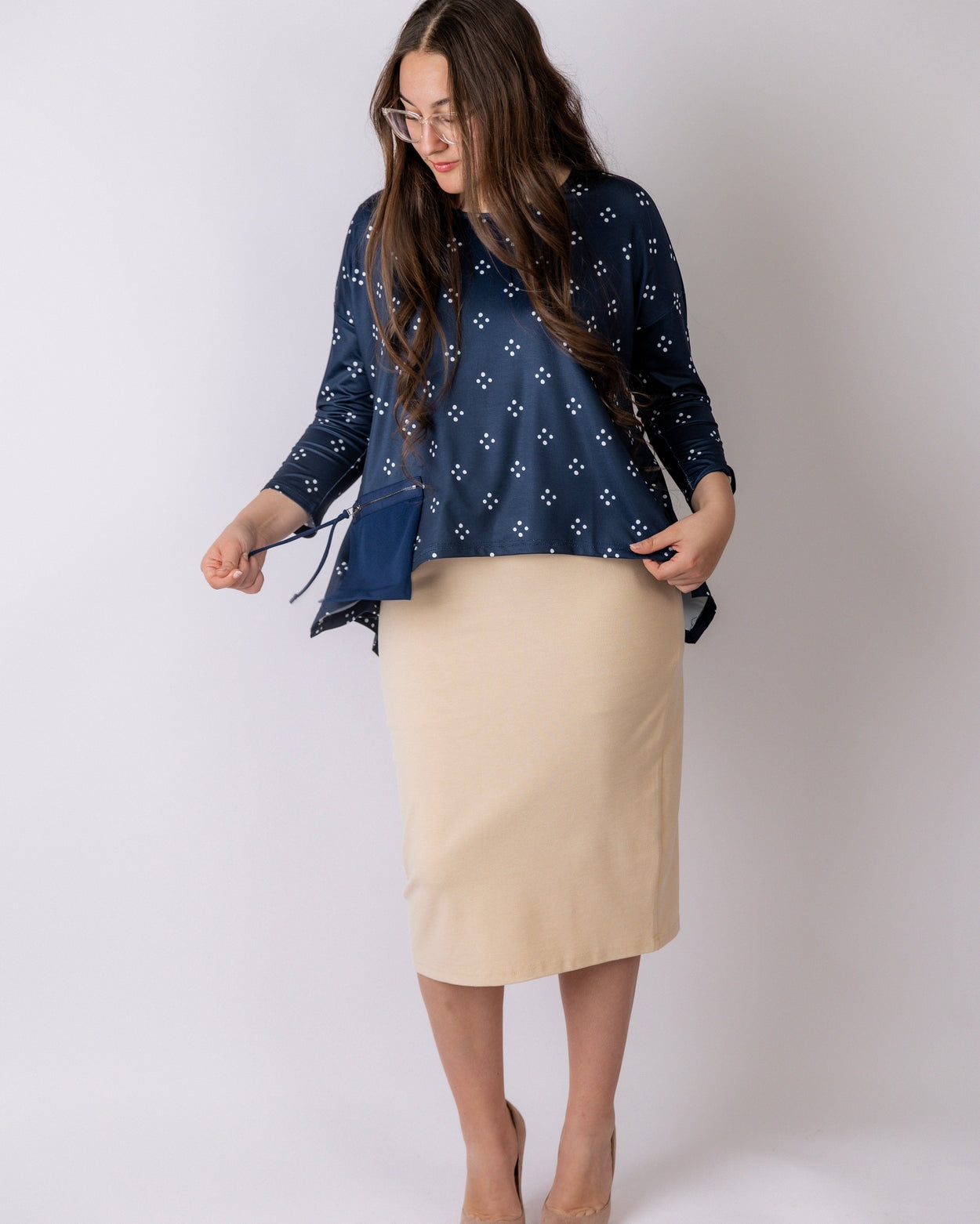 Keegan Top in Starlit Navy - Final Sale nuggles-clothing