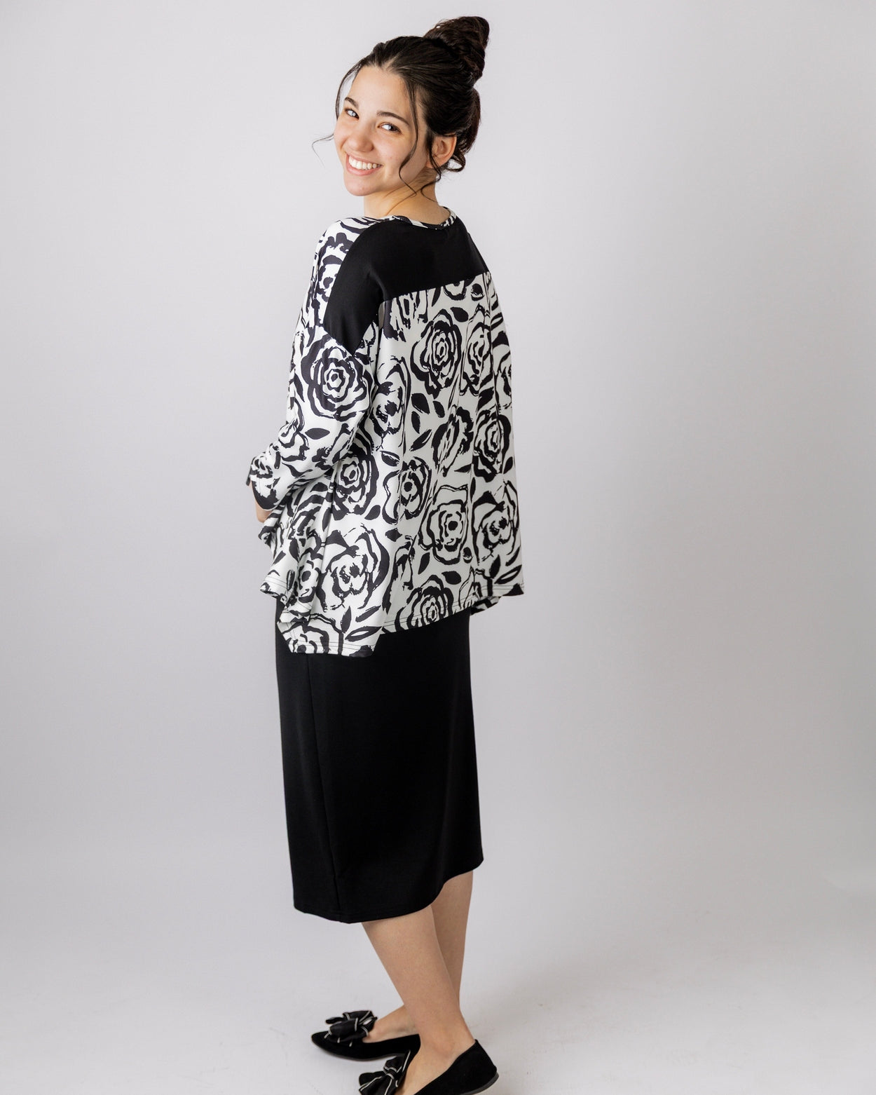Keegan Top in Midnight Rose - Final Sale nuggles-clothing