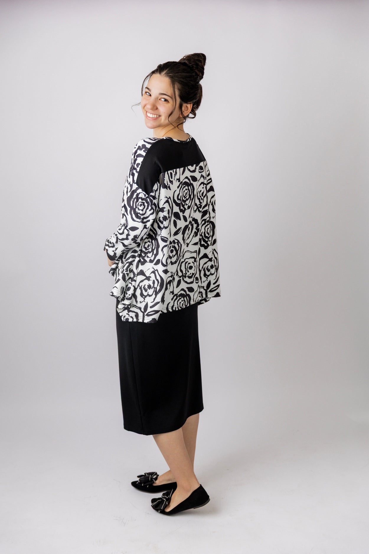 Keegan Top in Midnight Rose - Final Sale nuggles-clothing