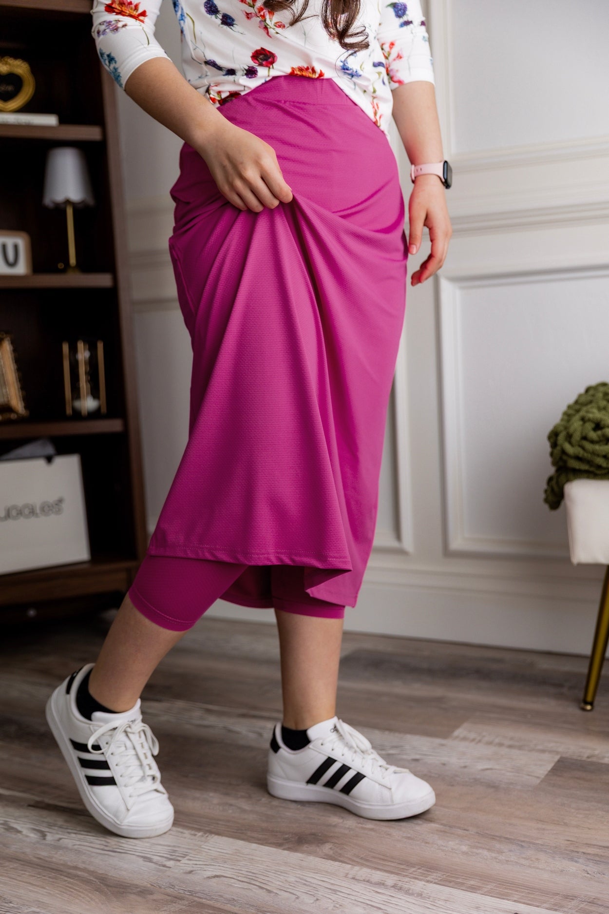 31" All-Sport Skirt in Hot Pink nuggles-clothing