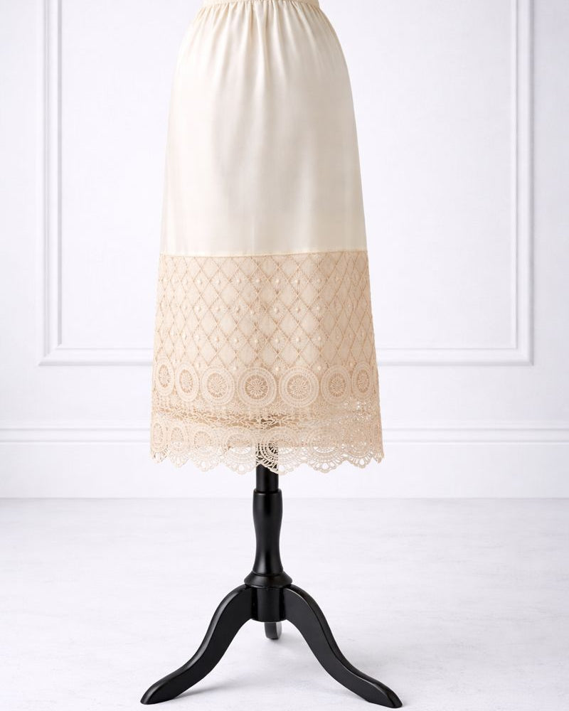 31" Crochet Lace Slip nuggles-clothing
