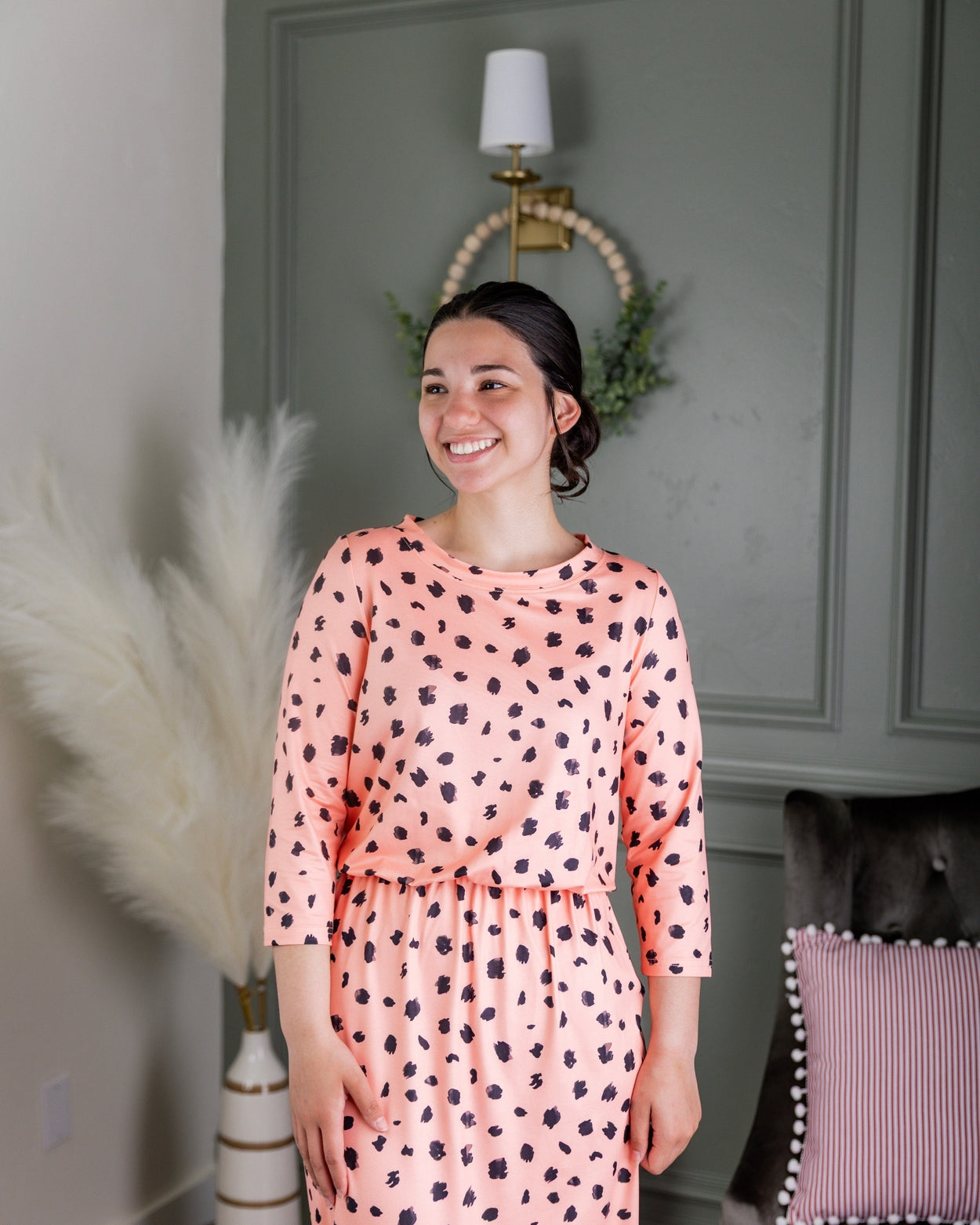 Harper Jane Dress in Sweetheart nuggles-clothing