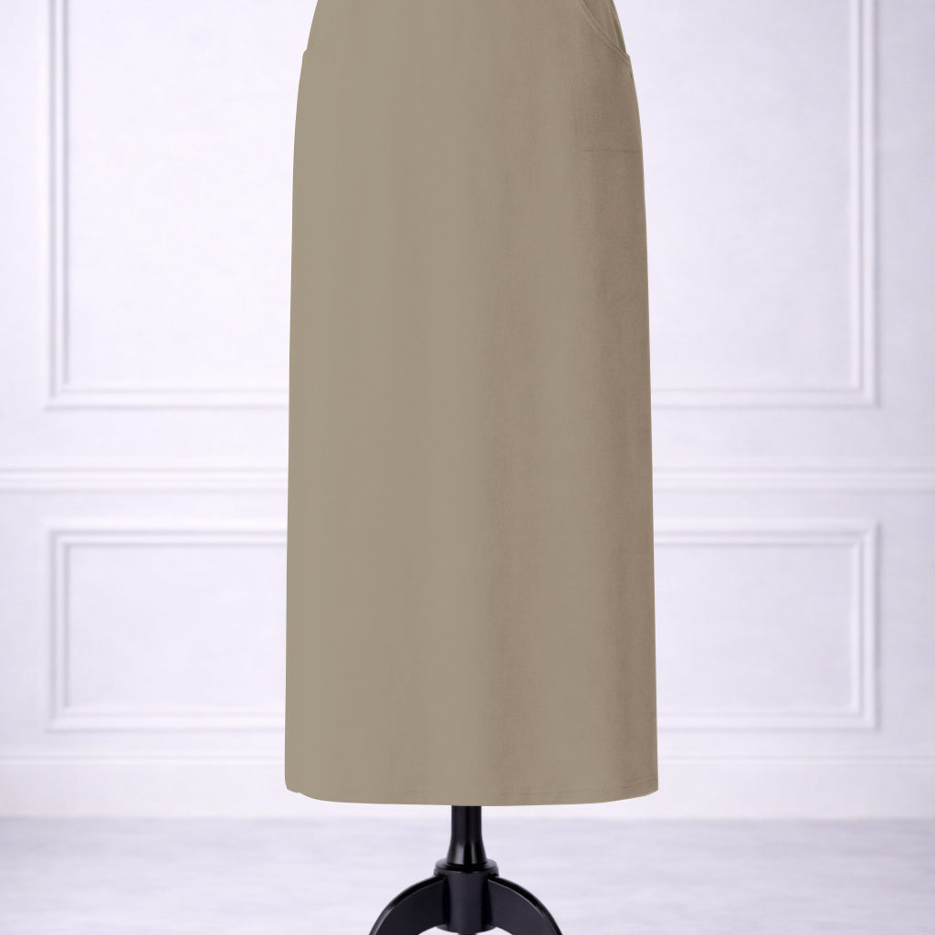 Our modest Nuggles® 34" Pocket Classic Skirt with front pockets”