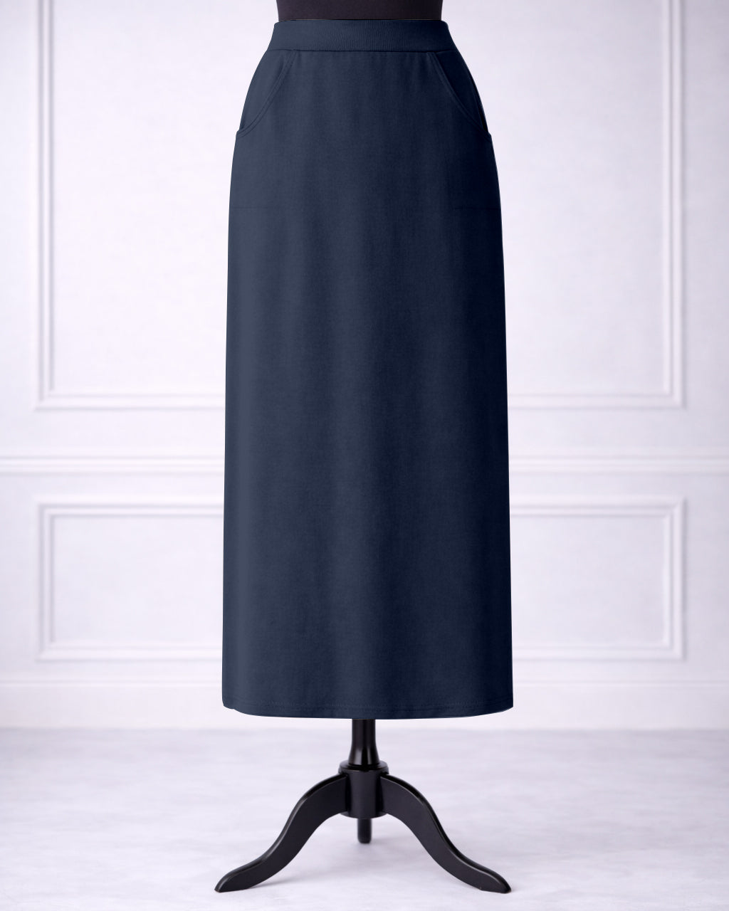 Our modest Nuggles® 34" Pocket Classic Skirt with front pockets”