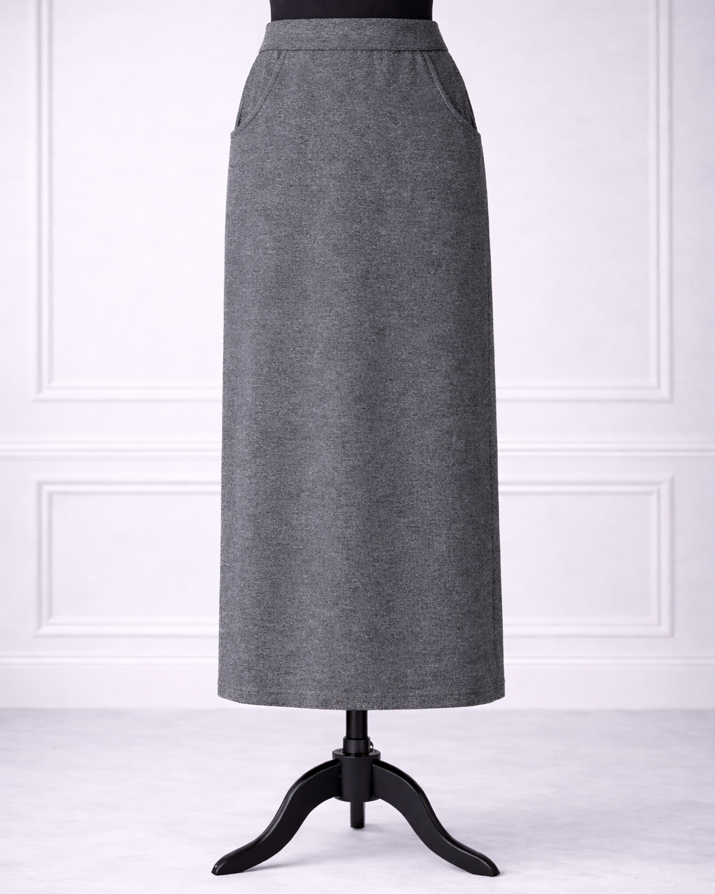 Our modest Nuggles® 34" Pocket Classic Skirt with front pockets”