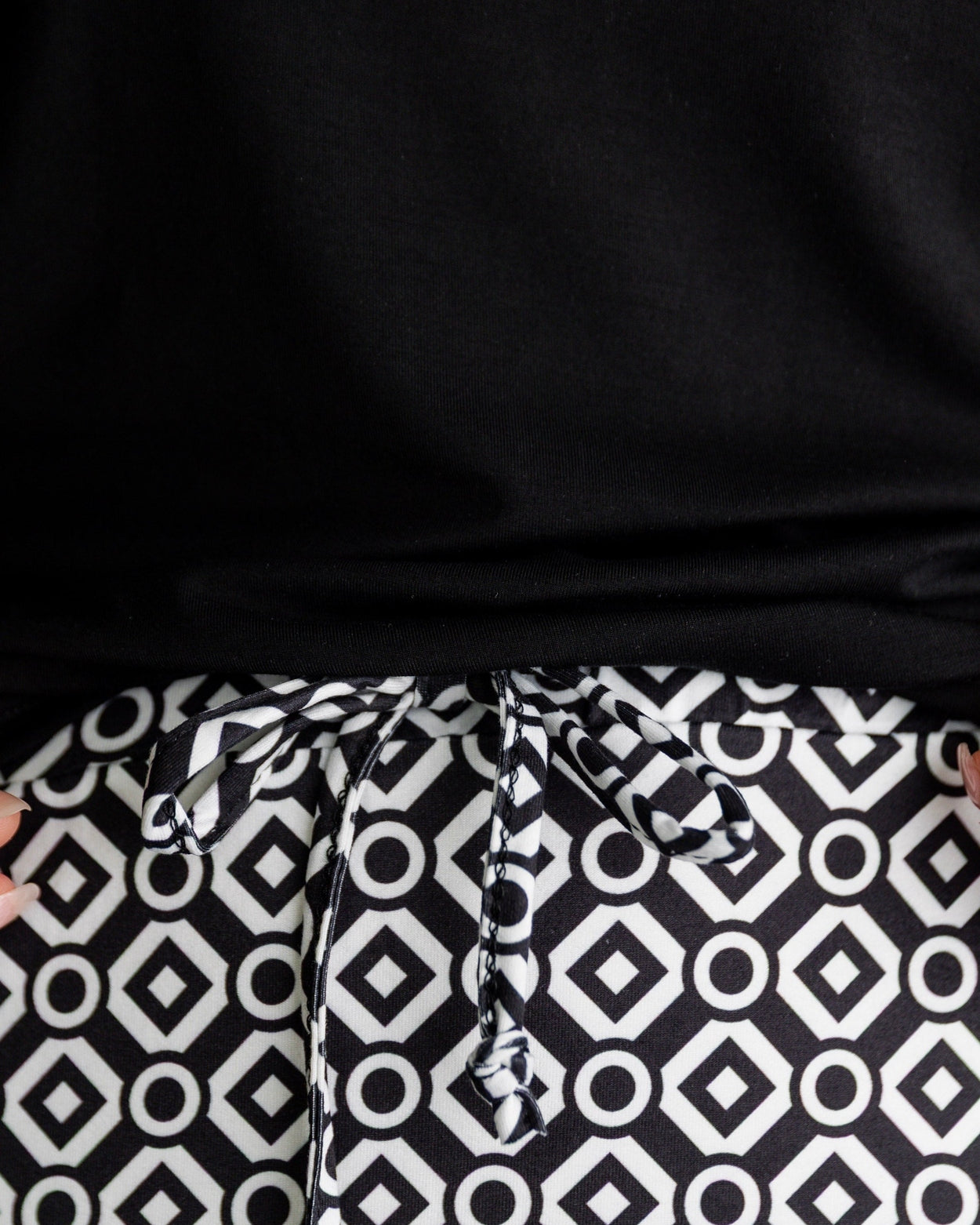 27" Drawstring Skirt in City Spotlights nuggles-clothing