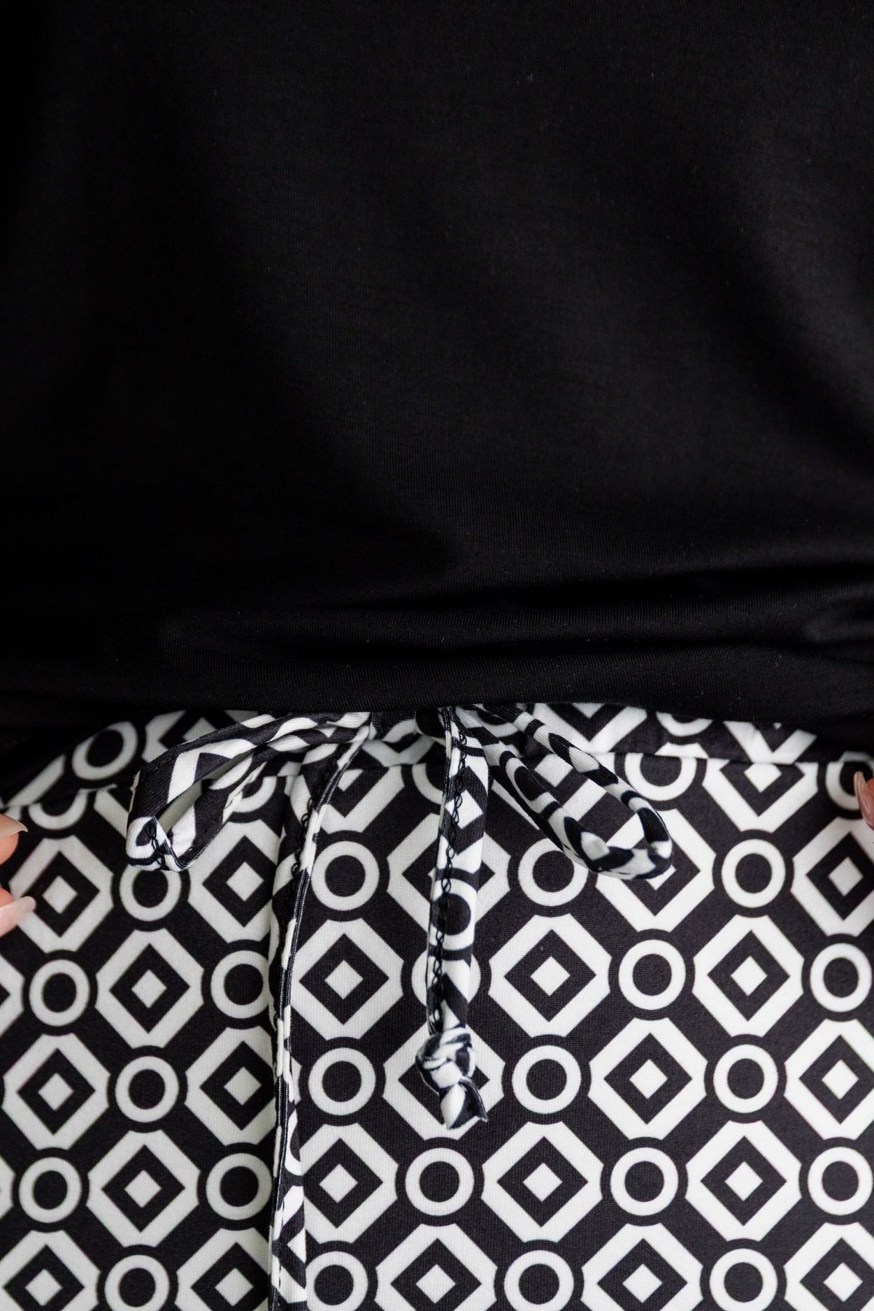27" Drawstring Skirt in City Spotlights nuggles-clothing