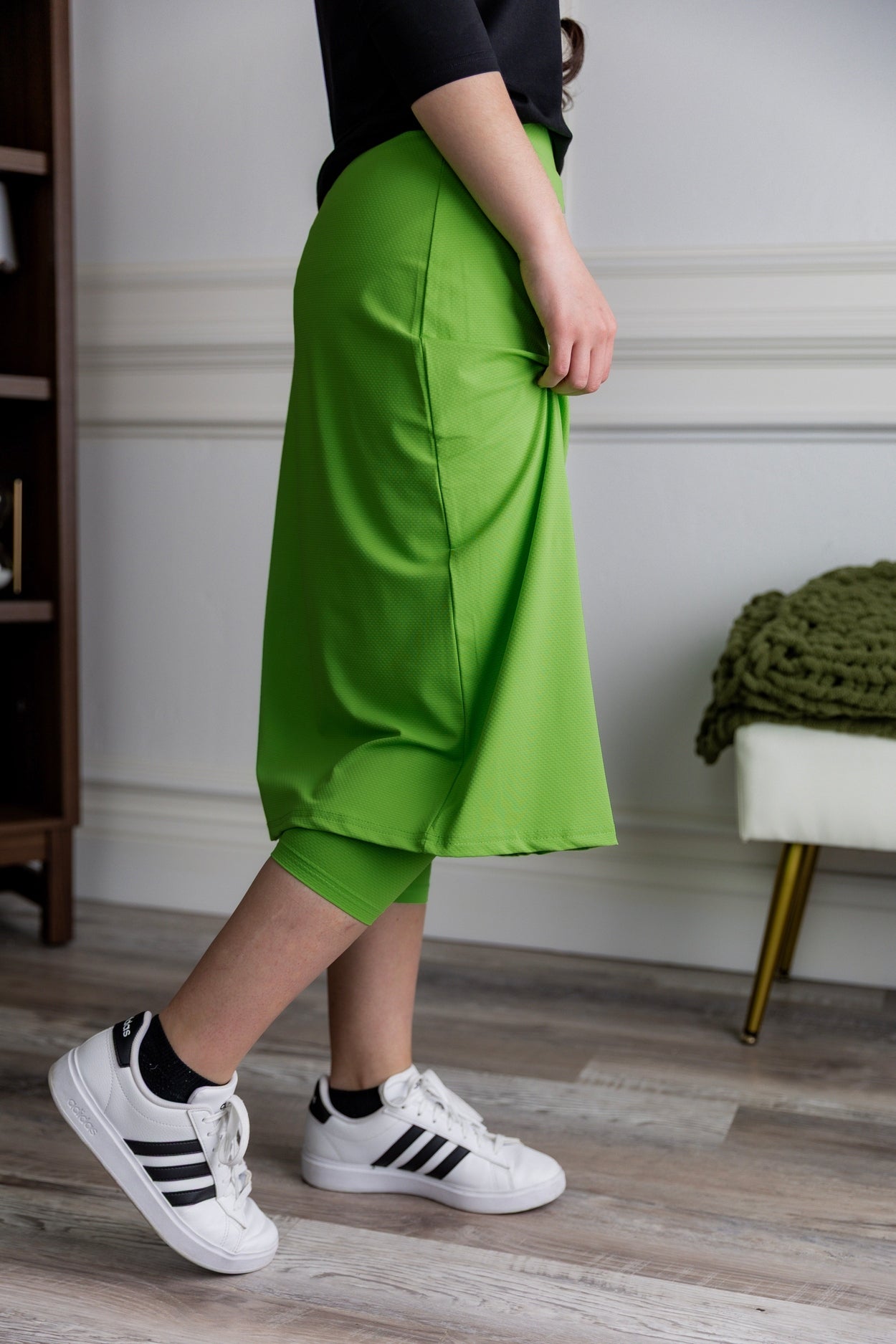 27" All-Sport Skirt in Green nuggles-clothing