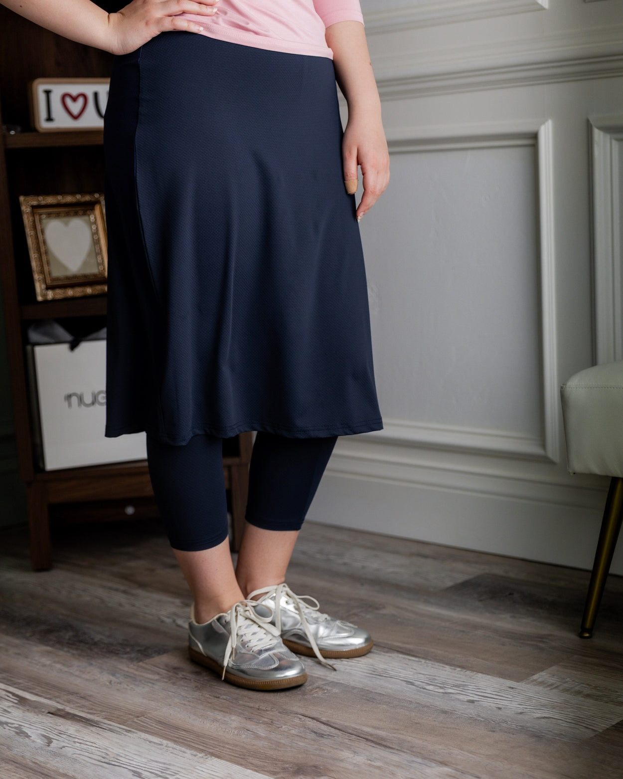 27" All-Sport Skirt in Navy nuggles-clothing