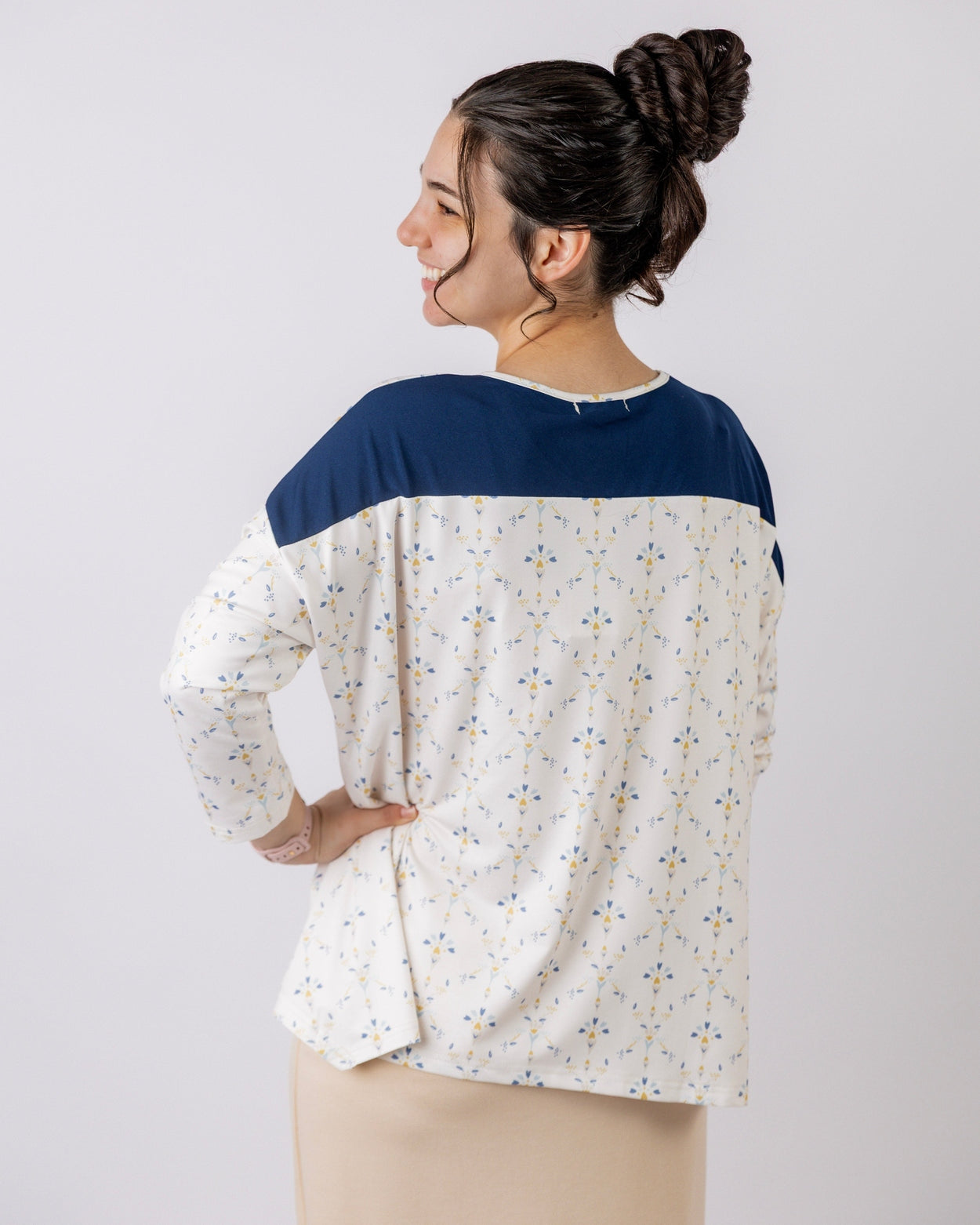 Keegan Top in Dewdrop Ivory - Final Sale nuggles-clothing