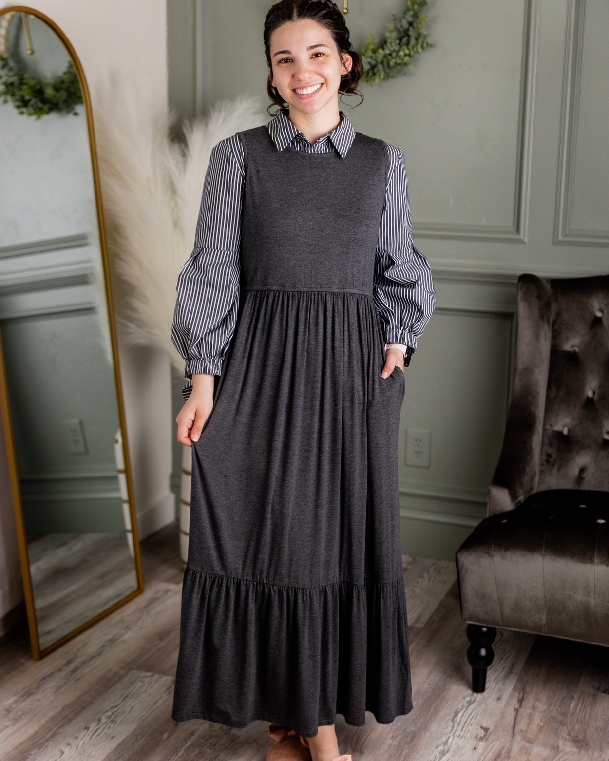 Riley Dress - Final Sale nuggles-clothing