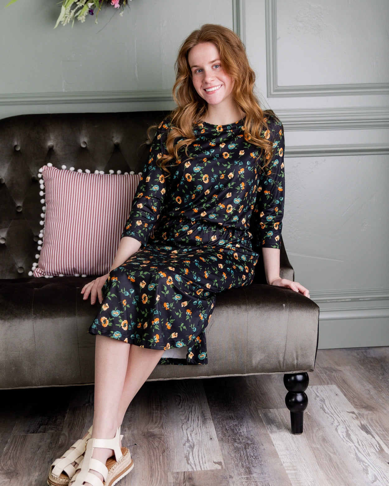 Harper Jane Dress in Wildflowers nuggles-clothing