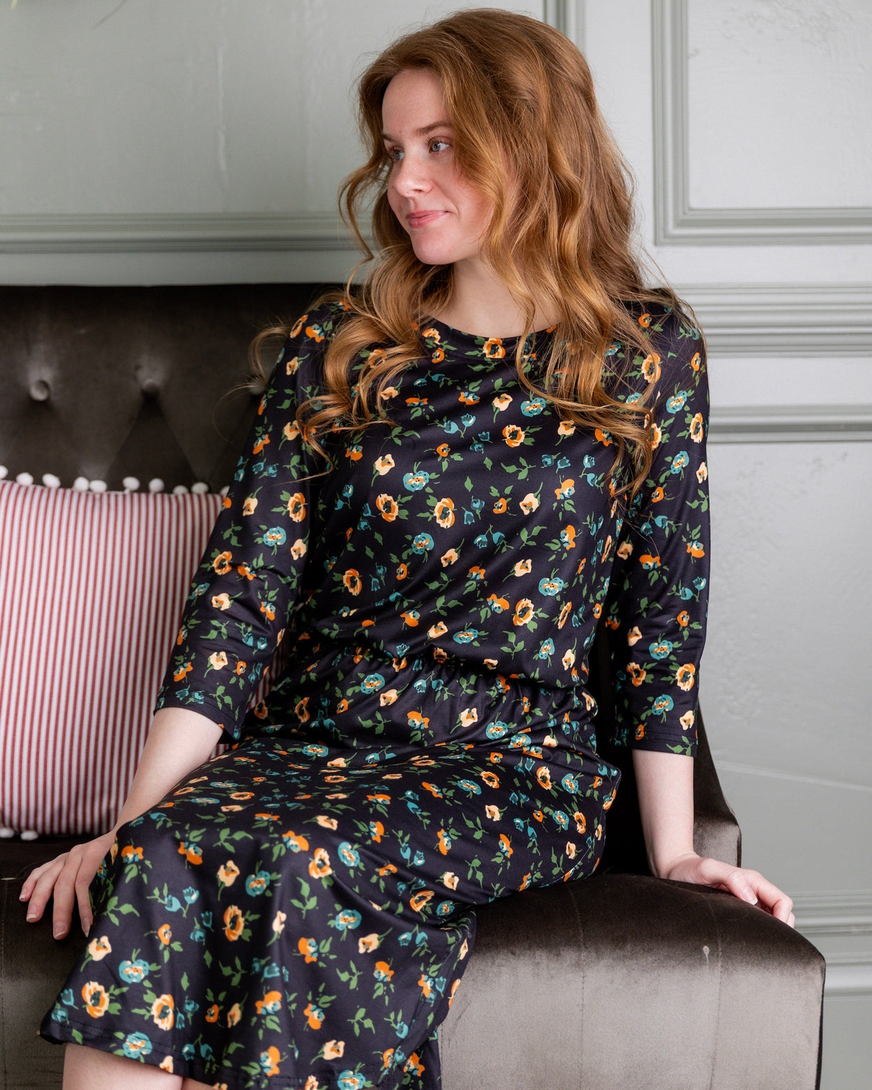 Harper Jane Dress in Wildflowers nuggles-clothing