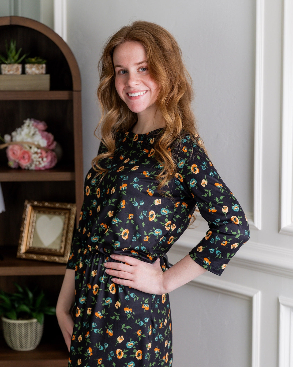 Harper Jane Dress in Wildflowers nuggles-clothing