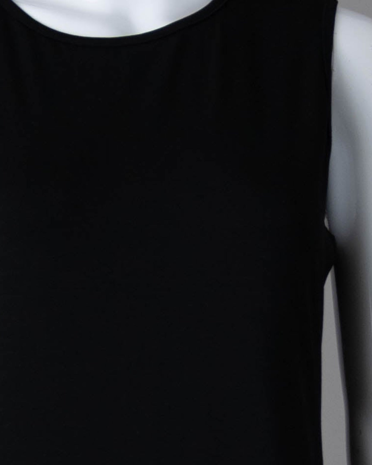 Model wearing Nuggles® Tank Midi Dress in Black