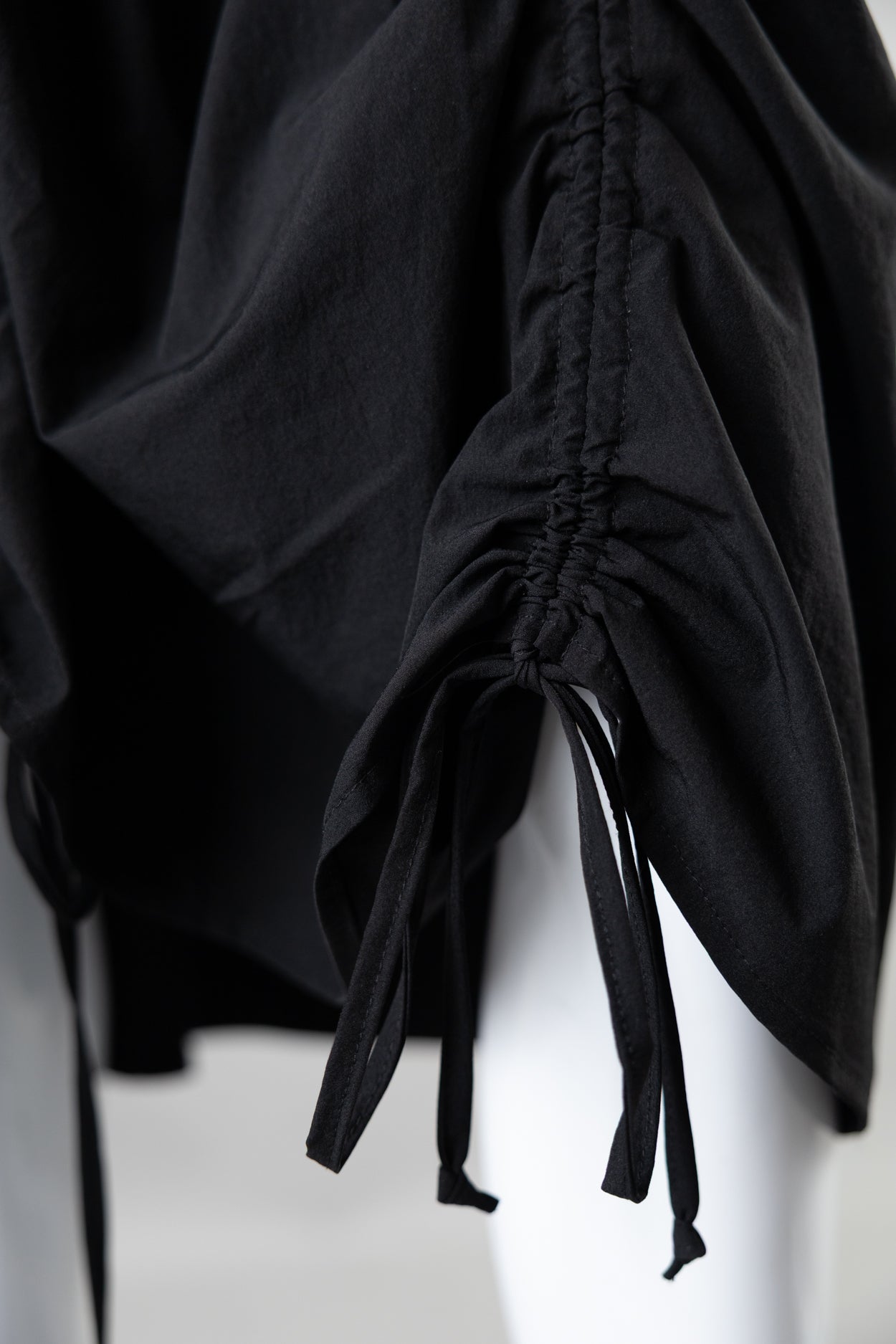 Model wearing Nuggles® Oriana Skirt in Black
