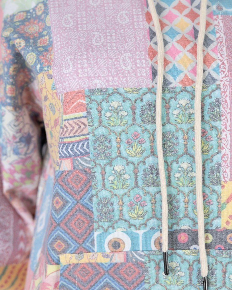 Nuggles® Hoodie Dress in Candy Lane