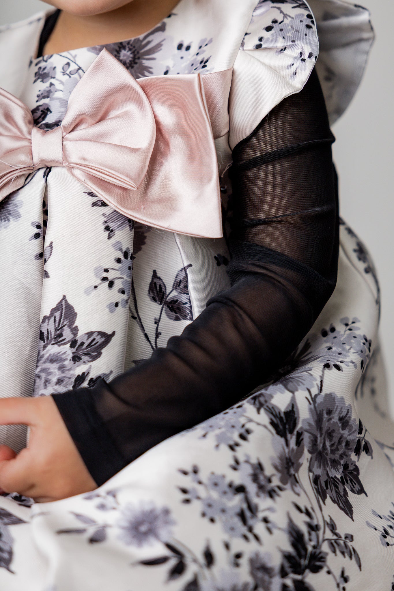 Lightweight modest mesh top for girls, breathable and perfect for layering