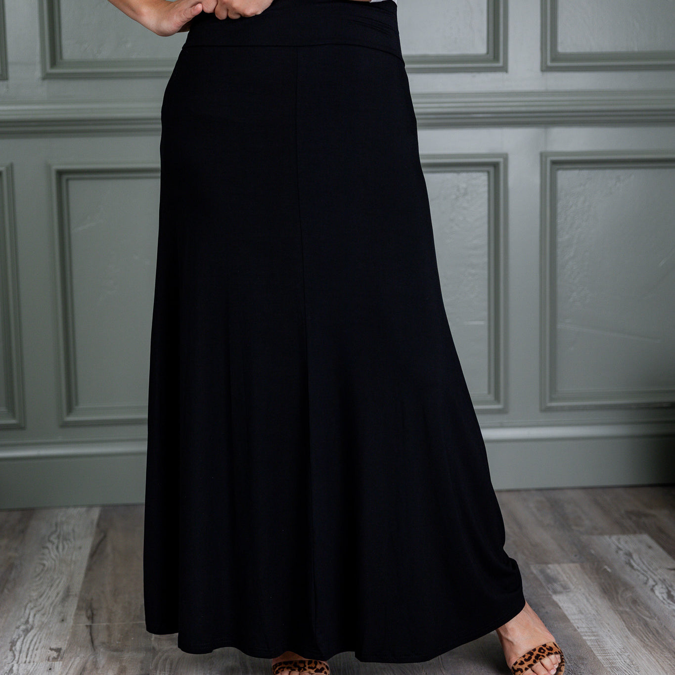 Nuggles® long A-Line Maxi Skirt – versatile modest fashion essential