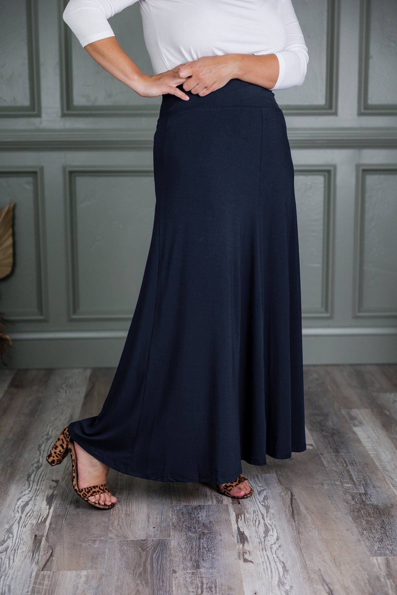 Nuggles® long A-Line Maxi Skirt – versatile modest fashion essential