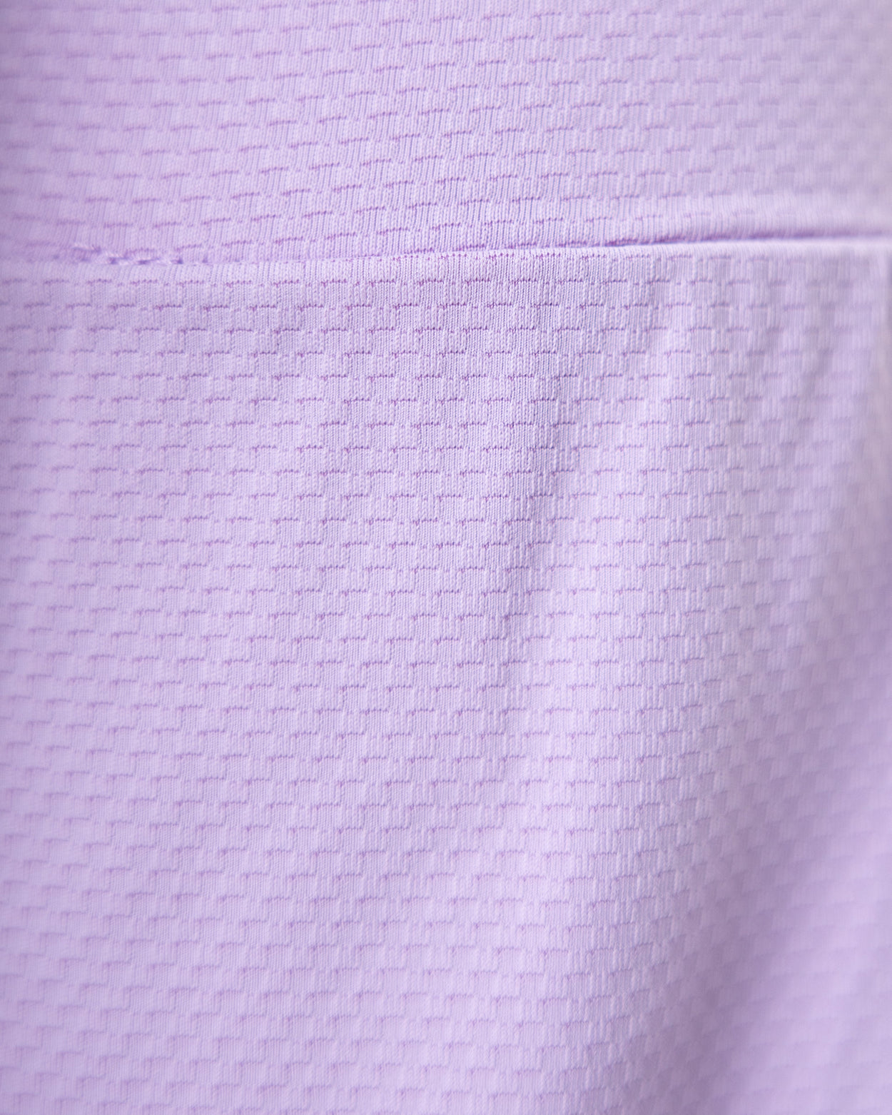 Close-up of a textured lavender fabric