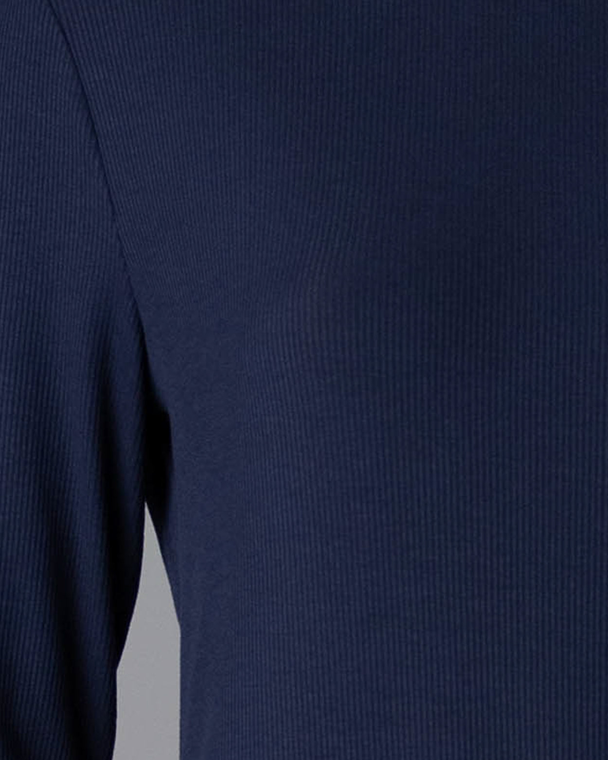 Ribbed Midi Layering Dress in Navy nuggles-clothing