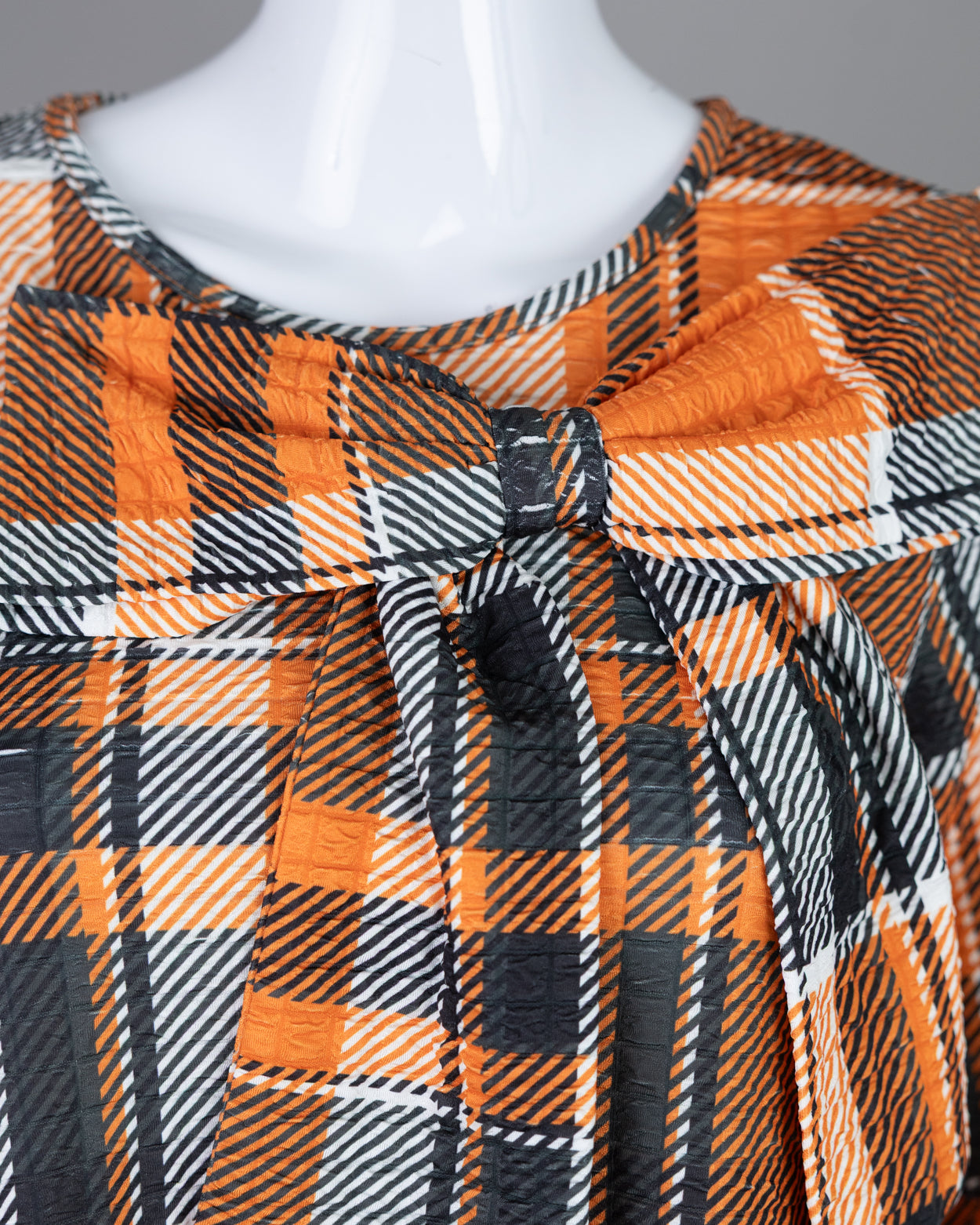 Nuggles Eleanor Top in Rusty Roo, breathable textured modest top in grounded rust tones for everyday