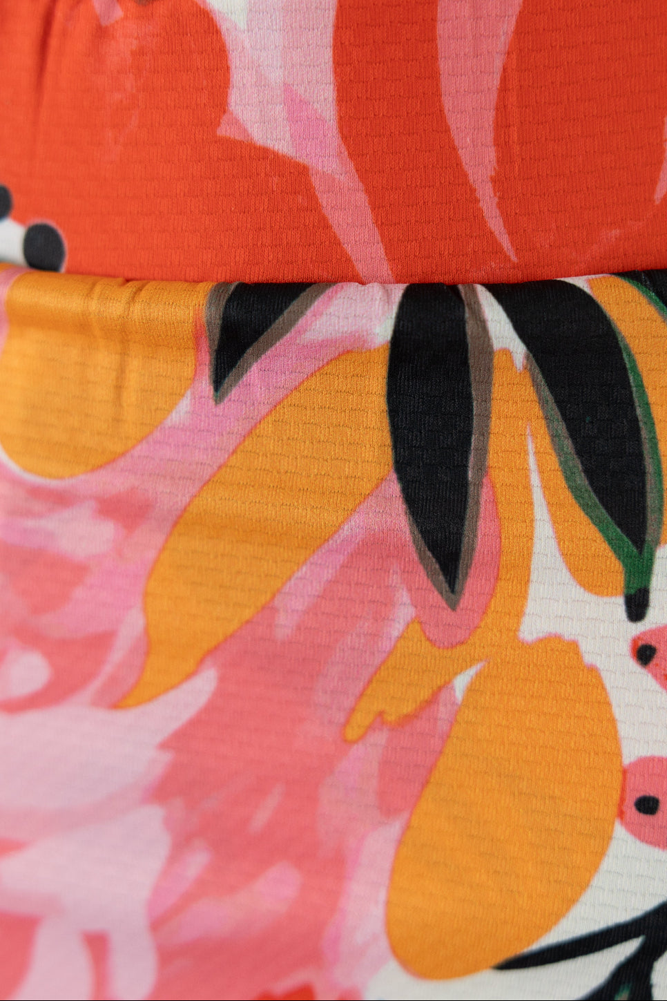 Model wearing Nuggles® 27" All-Sport Skirt in Summer Tropic