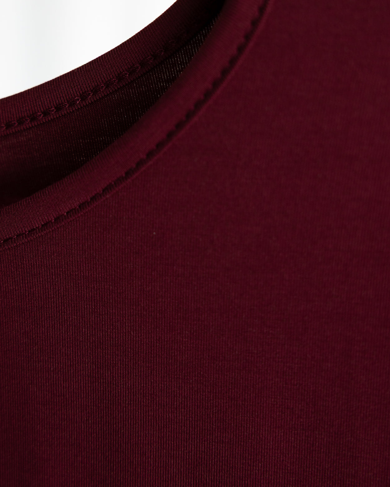 Nuggles® Half Sleeve Essential Tee in Burgundy