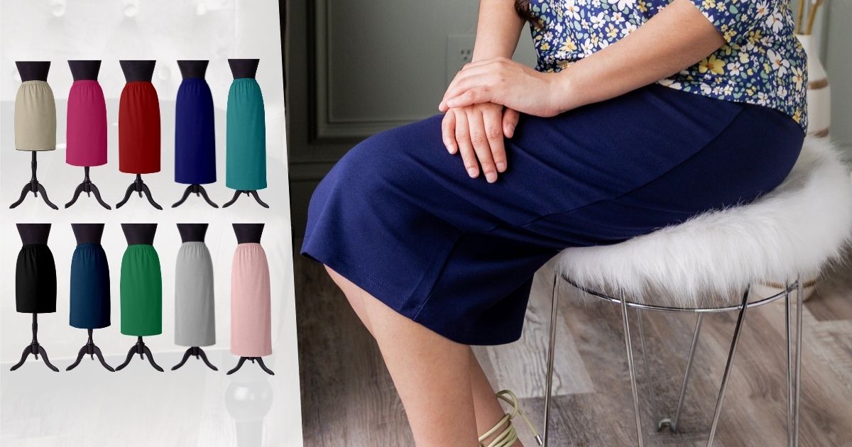 Classic Skirts in multiple lengths and colors