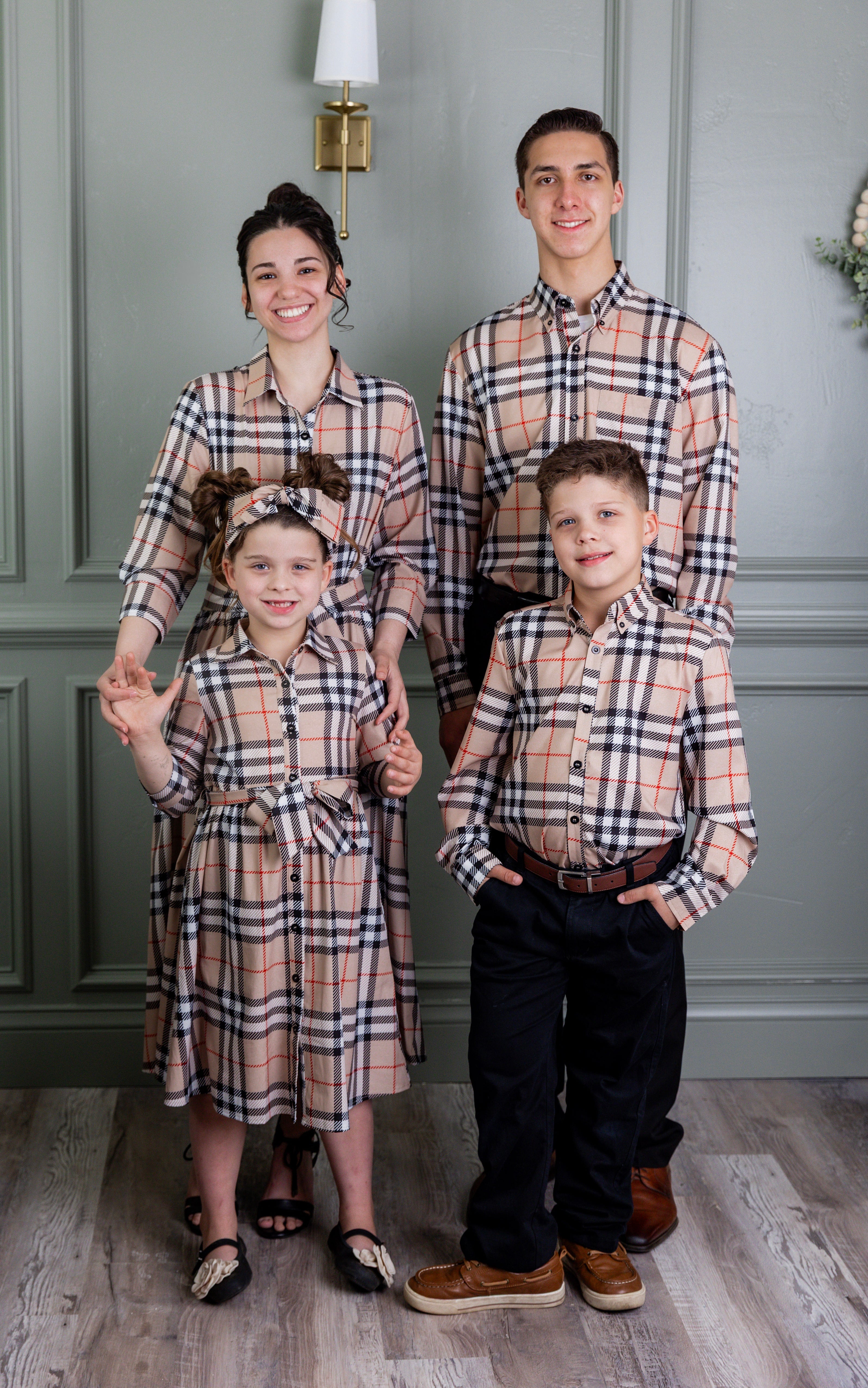 Models wearing our Nuggles®  Easter Collection in Storm Brush