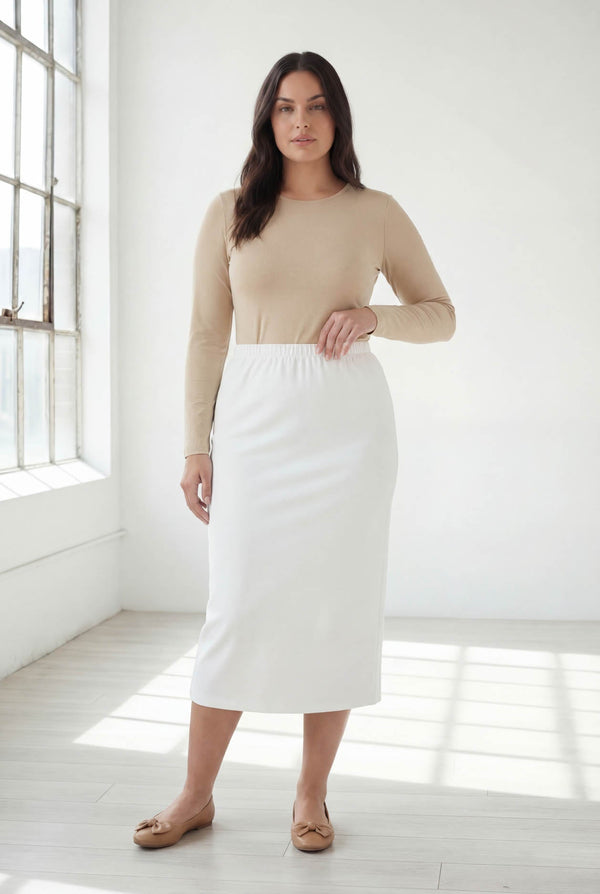 31" Classic Skirt in Rose