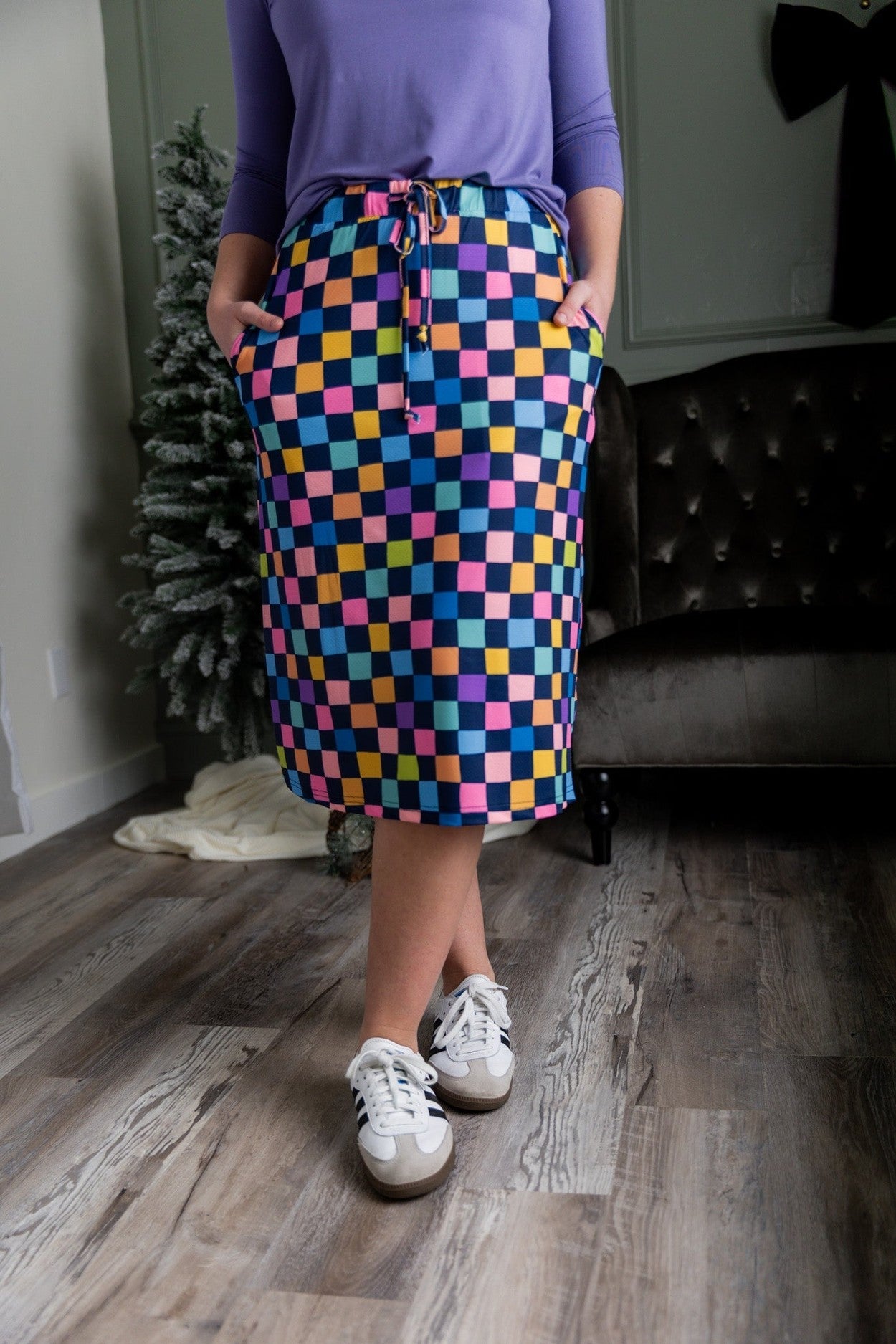 Ladies modest Skirt for summer fashion